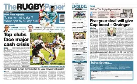 The Rugby Paper – August 21, 2022