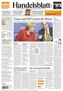 Handelsblatt & FinancialTimesDeutschland vom 02.10.2009