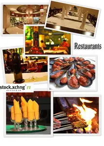 Restaurants Stock Photo