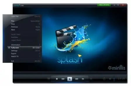 Splash PRO HD player 1.1.0.0 Multilanguage Portable