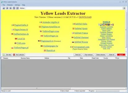 Yellow Leads Extractor 8.8 DC 28.11.2023 Multilingual