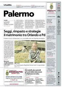 la Repubblica Palermo - 26 Gennaio 2018