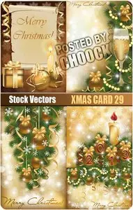 Xmas card 29 - Stock Vector