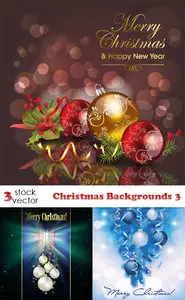 Vectors - Christmas Backgrounds 3