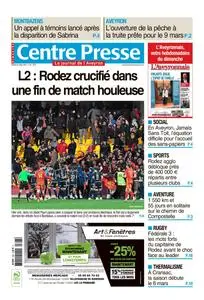 Centre Presse Aveyron - 3 Mars 2024