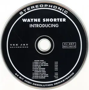 Wayne Shorter - Introducing Wayne Shorter (1959) {Vee Jay--Blue Moon VJ-007 rel 1997}