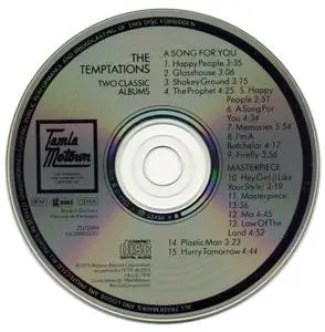 The Temptations - A Song For You (1975) & Masterpiece (1973) [1986, Reissue]