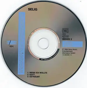 Selig - Wenn Ich Wollte [Epic 660405 2] {Germany 1994}