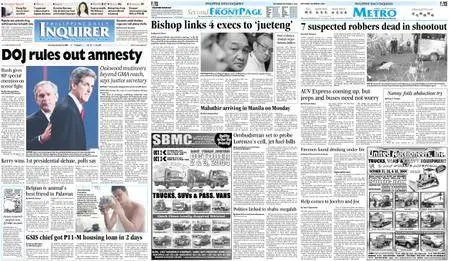 Philippine Daily Inquirer – October 02, 2004