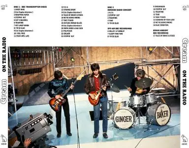 Cream - On The Radio - Fan Made Project, Not For Sale! (2018) {2CD Set, Ass Blaster AB030, Upgraded Edition rec 1966-1968}