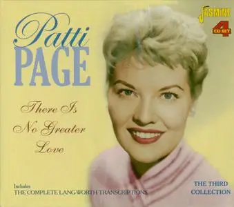 Patti PAGE - There Is No Greater Love: Includes The Complete Lang-Worth Transcriptions (4CD Box Set, 2015)