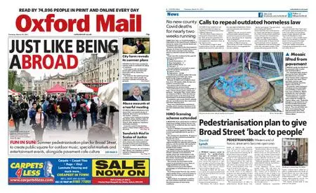 Oxford Mail – March 25, 2021