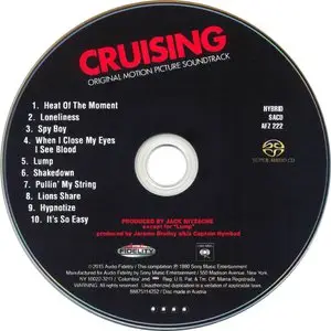 Various Artists - Cruising (Original Motion Picture Soundtrack) (1980) [2015 Audio Fidelity]