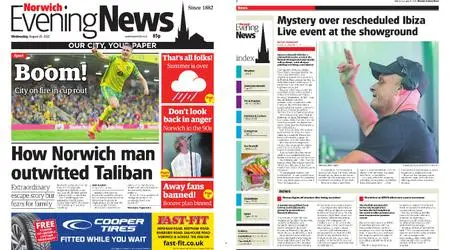 Norwich Evening News – August 25, 2021