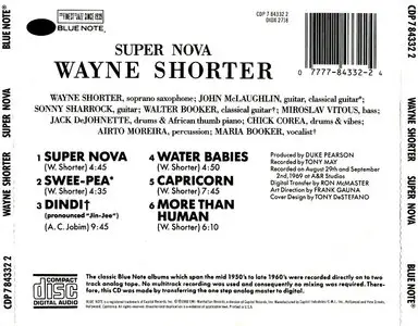 Wayne Shorter - Super Nova (1969) {Blue Note, Ron McMaster}