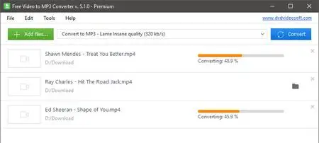 Free Video To Mp3 Converter 5.1.8.310 Premium Multilingual