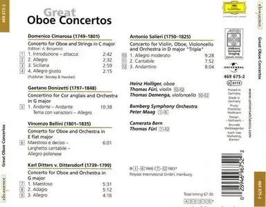 Great Oboe Concertos