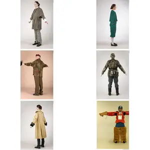 3D.SK Photo References costumes