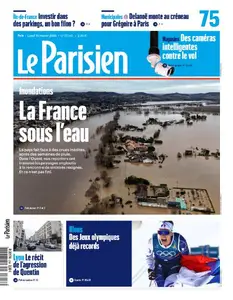 Le Parisien du Lundi 16 Février 2026
