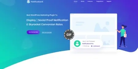 NotificationX v3.1.2 - Best WordPress Marketing Plugin