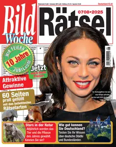 Bild Woche Rätsel - Juli-August 2025