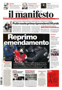 il Manifesto - 15 Marzo 2025