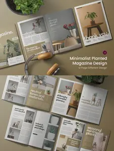 Minimalist Planted Magazine JC9U4C2