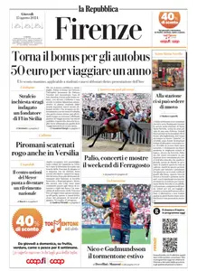 la Repubblica Firenze - 15 Agosto 2024