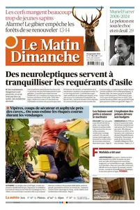 Le Matin Dimanche - 29 Septembre 2024