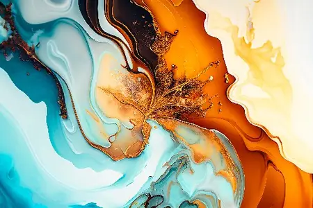 Liquid in Alcohol Ink Texture Backgrounds