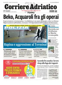 Corriere Adriatico Fermo - 23 Novembre 2024