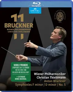 Christian Thielemann, Wiener Philharmoniker - Anton Bruckner: Symphonies in F minor, D minor, & No. 5 [Blu-Ray] (2023)