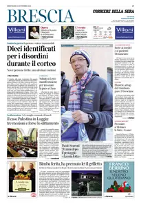 Corriere della Sera Brescia - 24 Settembre 2025