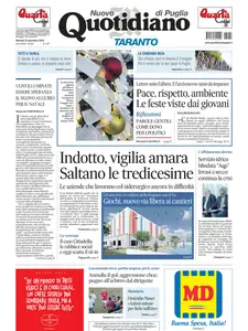 Quotidiano di Puglia Taranto - 24 Dicembre 2024