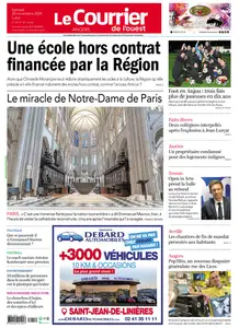 Le Courrier de l'Ouest Angers - 30 Novembre 2024