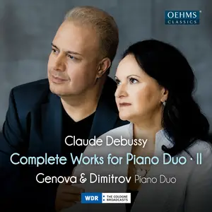 Genova & Dimitrov Piano Duo - Debussy: Complete Works for Piano Duo, Vol. 2 (2025) [Official Digital Download 24/48]