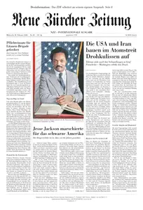 Neue Zürcher Zeitung International - 18 Februar 2026