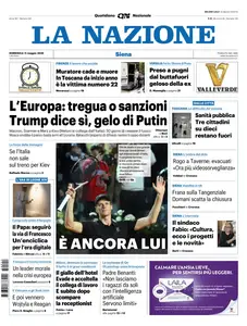 La Nazione Siena - 11 Maggio 2025
