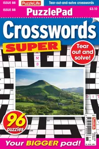 PuzzleLife PuzzlePad Crosswords Super - February 2025