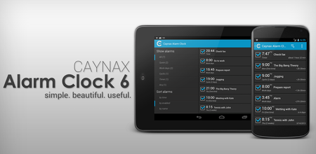 Caynax Alarm clock v6.7.1 PRO