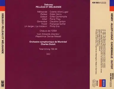 Charles Dutoit, Orchestre Symphonique de Montréal - Claude Debussy: Pelléas et Mélisande (1991)