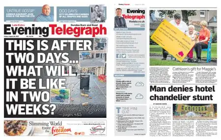 Evening Telegraph Late Edition – August 26, 2022