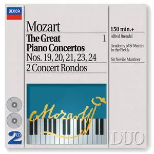 Alfred Brendel, Neville Marriner,  Academy of St. Martin in the Fields - Mozart: The Great Piano Concertos Vol. 1 (1994)