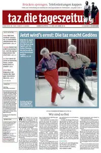 Tageszeitung TAZ vom 02 April 2015