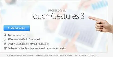 Professional Touch Gestures - Project for After Effects (VideoHive)