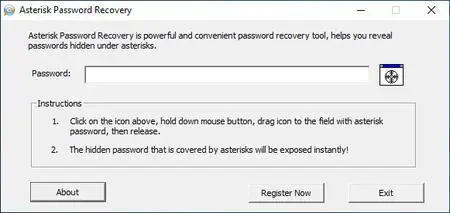 Top Password Asterisk Password Recovery 2.1