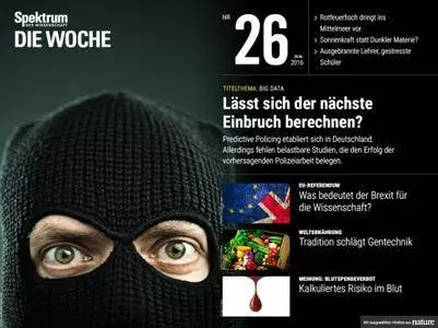 Spektrum Die Woche No 26 - 30 Juni 2016