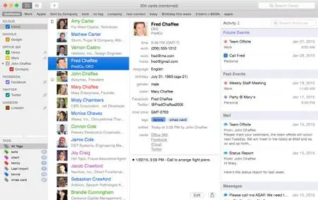 BusyContacts 1.2.7  Multilingual MacOSX