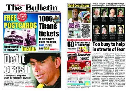 The Gold Coast Bulletin – August 19, 2009