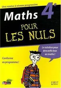 Jean-Charles Alvado, "Maths 4e pour les nuls" (repost)